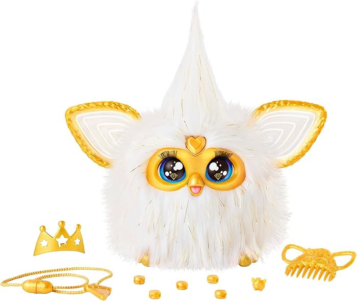 Furby Gold Glam Interactive Plush, White (Amazon Exclusive) | Amazon (CA)