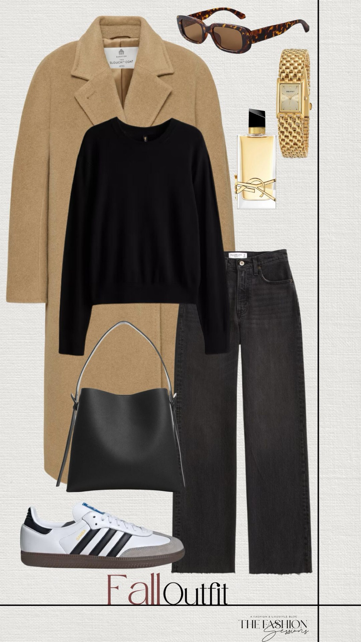 Fall Outfit | Babton Long Coat | Black Jeans | Black Sweater | Adidas Samba | 

#LTKFallSale #LTKShoeCrush #LTKStyleTip
