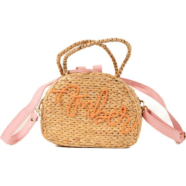 Monogrammable Segrass Bag, Natural - Sea & Grass Bags | Maisonette | Maisonette