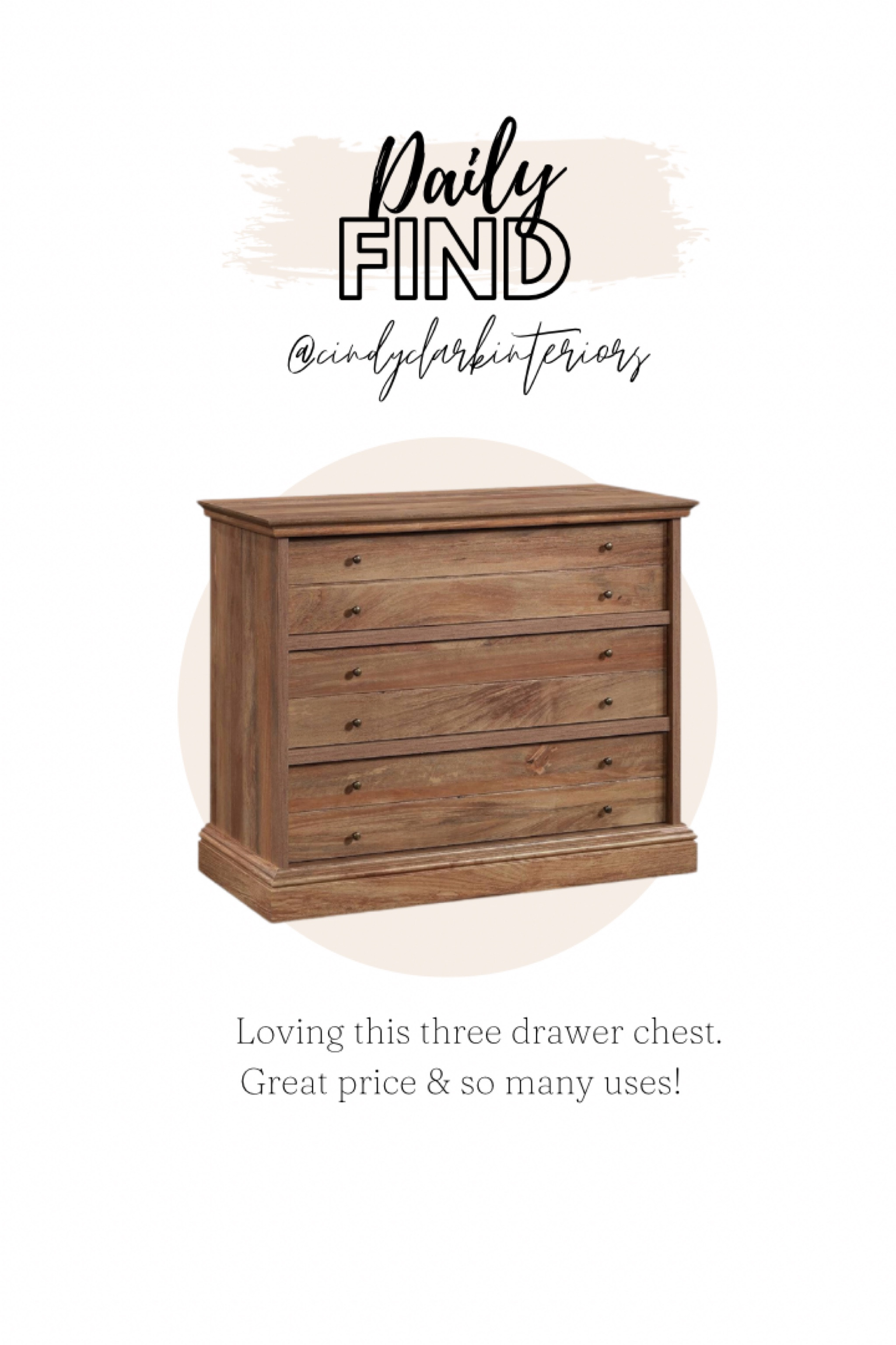 Three drawer chest with the perfect wood tone.  Could be a tv stand, nightstand, dresser, and more! Great price and fast shipping time! 

Amazon, chest, dresser, nightstand, wood

#LTKsalealert #LTKhome