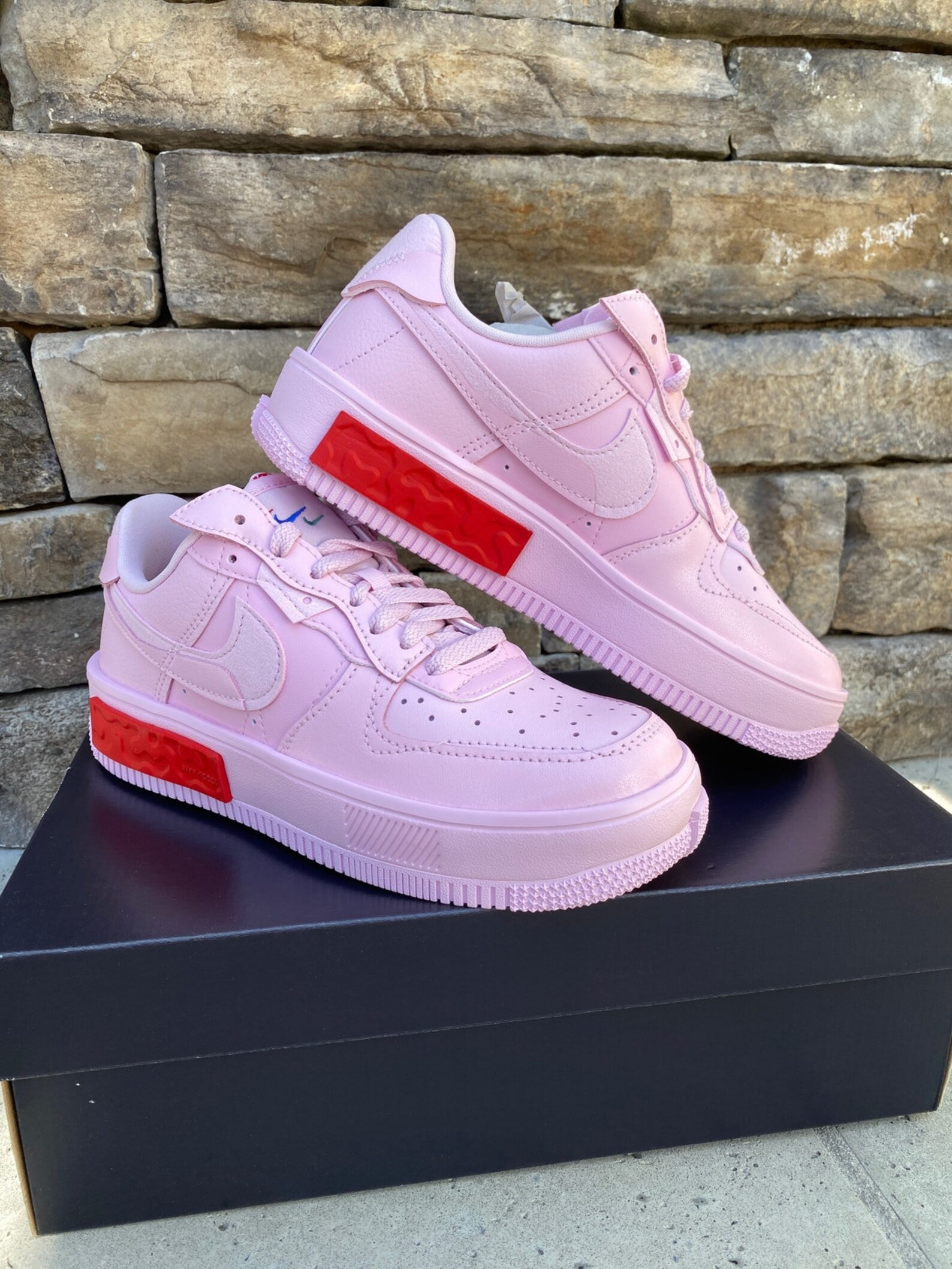 Nike Air Force 1 Fontanka Pink Foam Valentines Day Limited Edition W7 New & Rare - Etsy | Etsy (US)