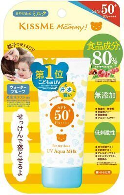 Isehan Kiss Me Mommy Kids UV Aqua Milk Sunscreen SPF50+/PA++++I US Seller  | eBay | eBay US