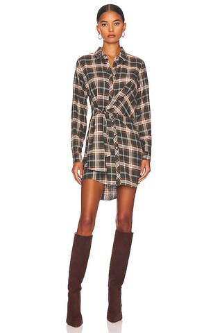 HEARTLOOM Brynn Mini Dress in Tar from Revolve.com | Revolve Clothing (Global)
