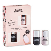 Le Mini Macaron Le Frenchie - Edition Noire French Manicure Set | Ulta