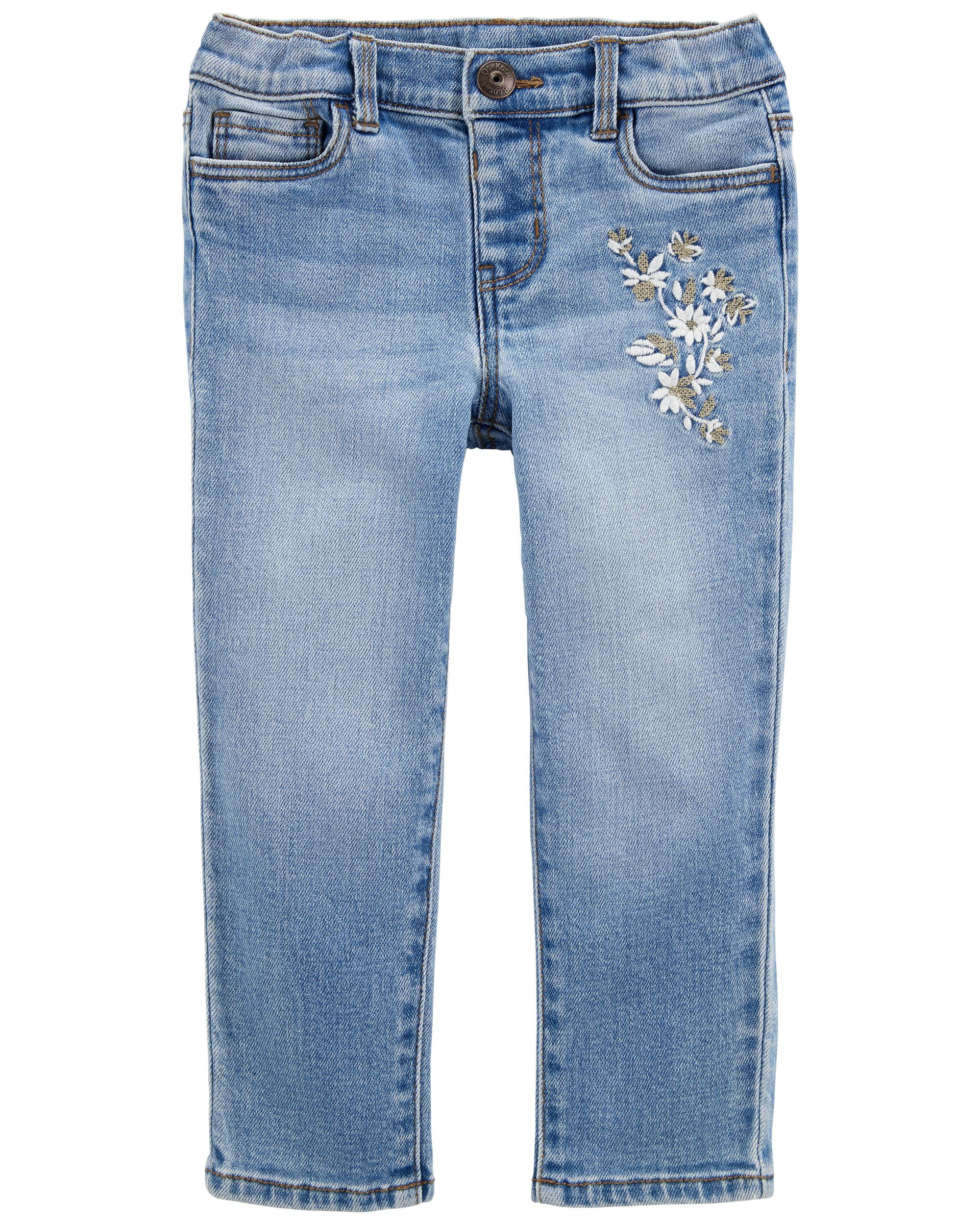 Girlfriend Jeans in Frost Wash | Carter's