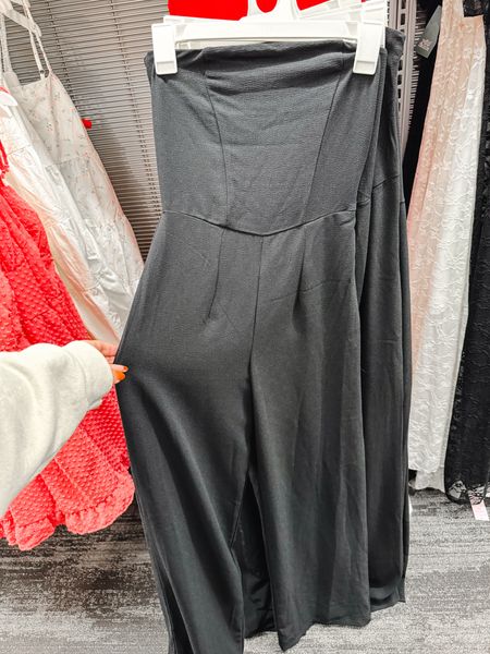 This jumpsuit at Target that is perfect for date night or a last minute Easter outfit! It comes with removable straps 

Romper 
Spring outfit 
Wide leg 

#LTKstyletip #LTKfindsunder50 #LTKmidsize