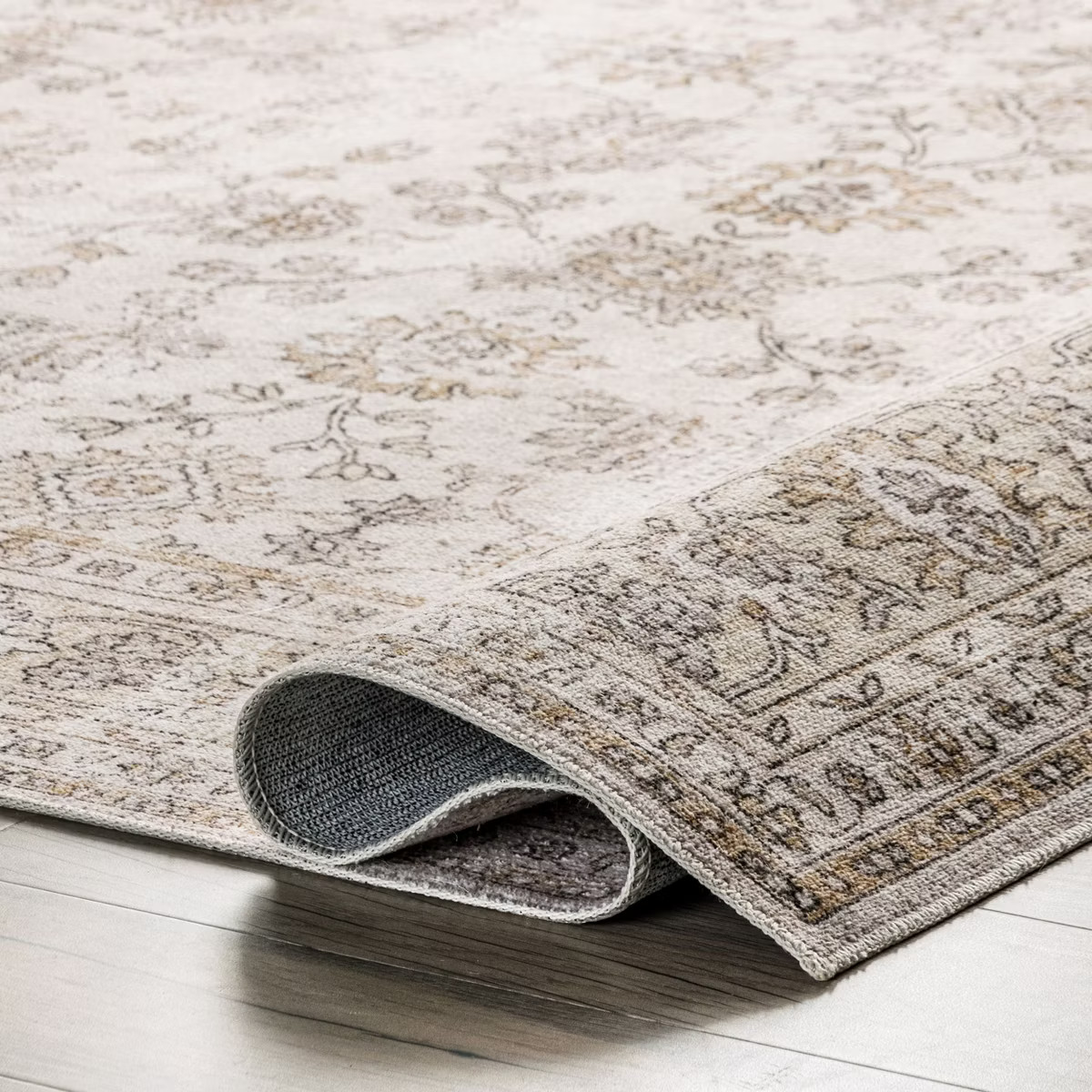 Nuloom Deadra Vintage Floral Machine Washable Indoor Area Rug | Target