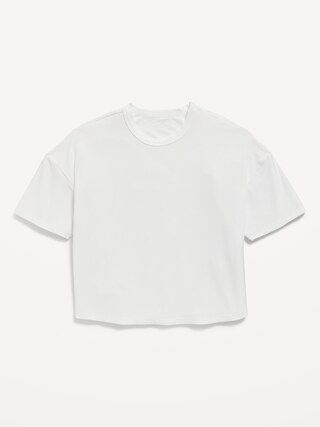 Cloud 94 Soft Go-Dry Cool Cropped T-Shirt for Girls | Old Navy (US)