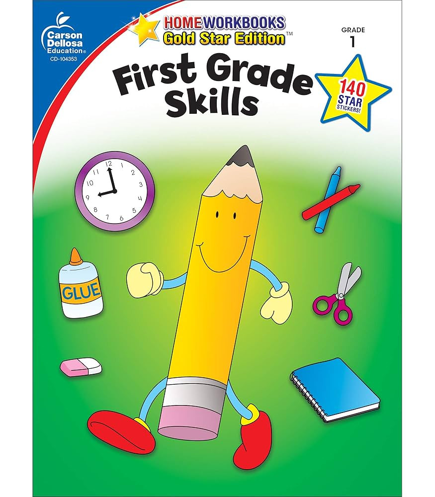 Carson Dellosa All the Skills for First Grade Workbook, Addition, Subtraction, Writing Practice, ... | Amazon (CA)