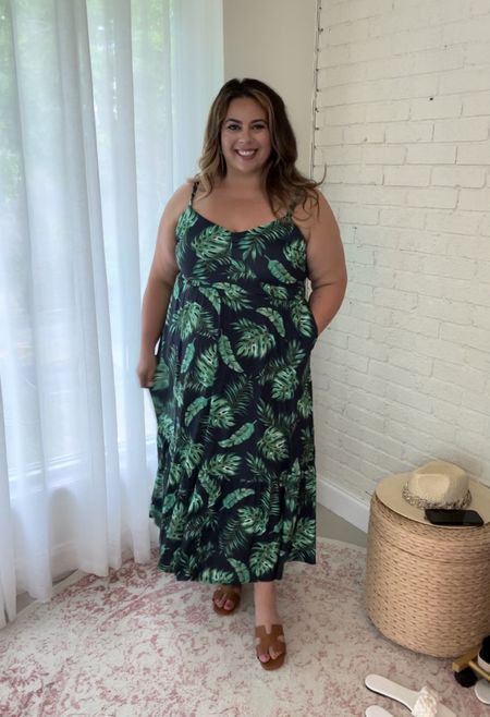 Plus size dress with pockets from Amazon. The perfect summer vacation dress. Wearing my usual 2xl. 

#LTKplussize #LTKfindsunder50 #LTKstyletip