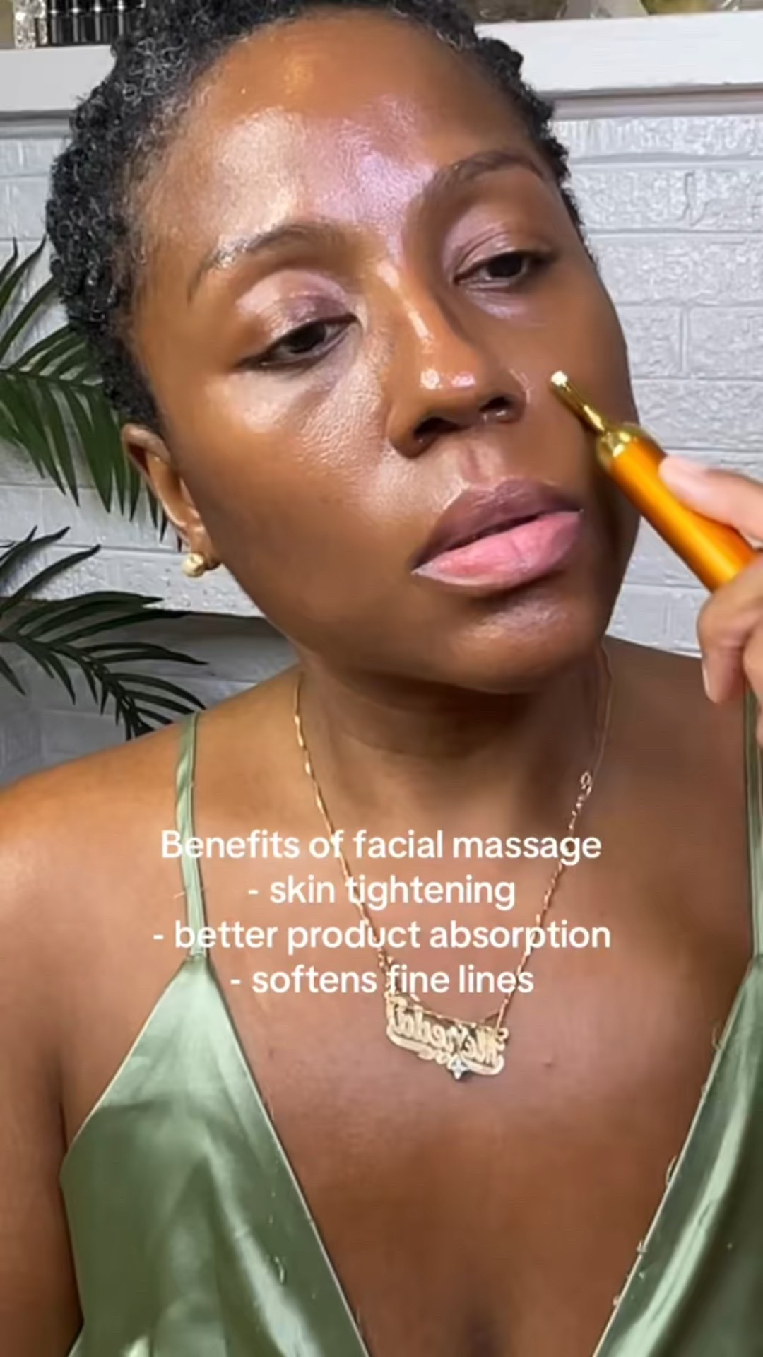 smooth fine lines and age backwards naturally with this face masaager


#LTKOver40 #LTKBeauty