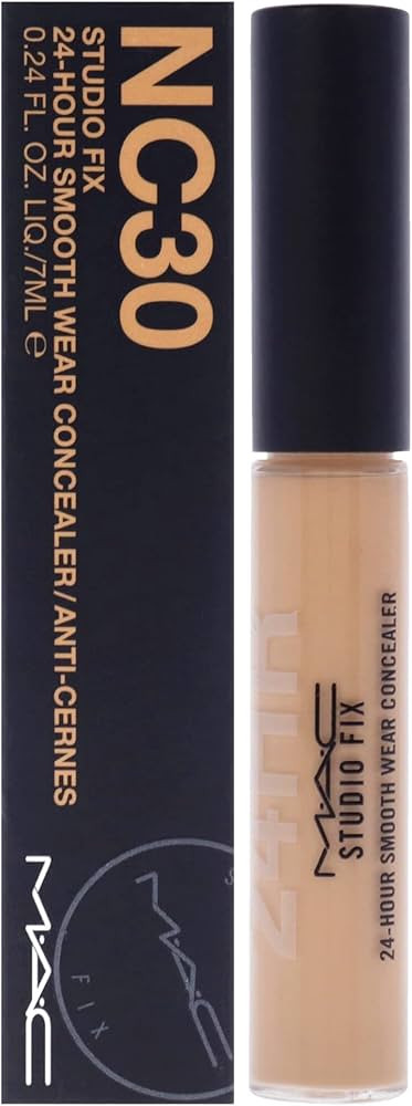 MAC Studio Fix 24 Hour Smooth Wear Concealer - NC30 Concealer Women 0.24 oz | Amazon (US)
