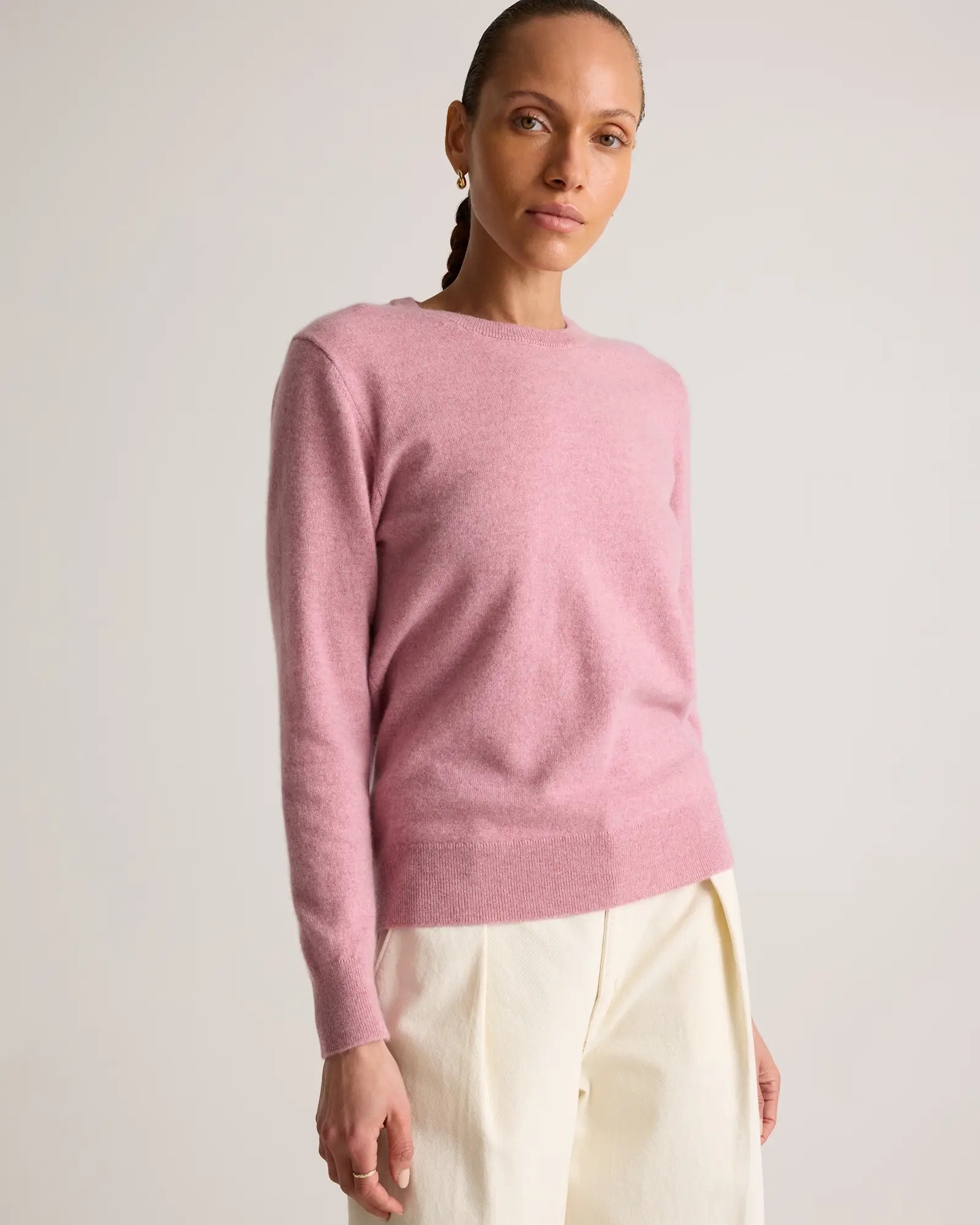 Mongolian Cashmere Crewneck Sweater | Quince