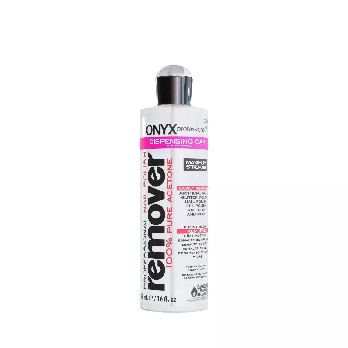 ONYX Brands Pure Acetone Nail Polish Remover - 16 fl oz | Target