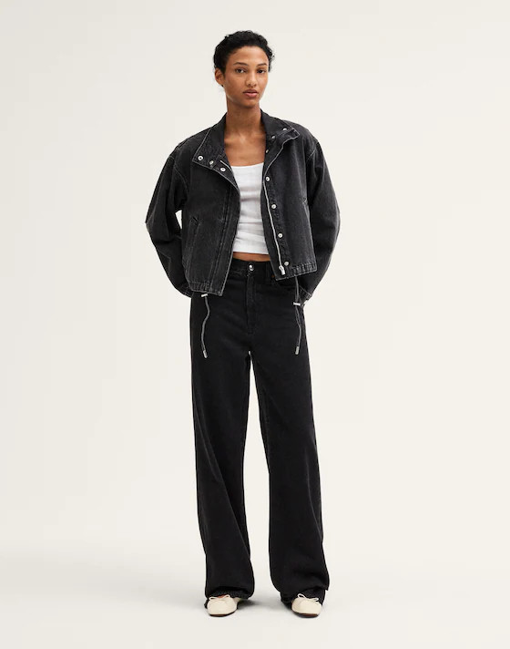 Denim Crop Field Jacket | Madewell