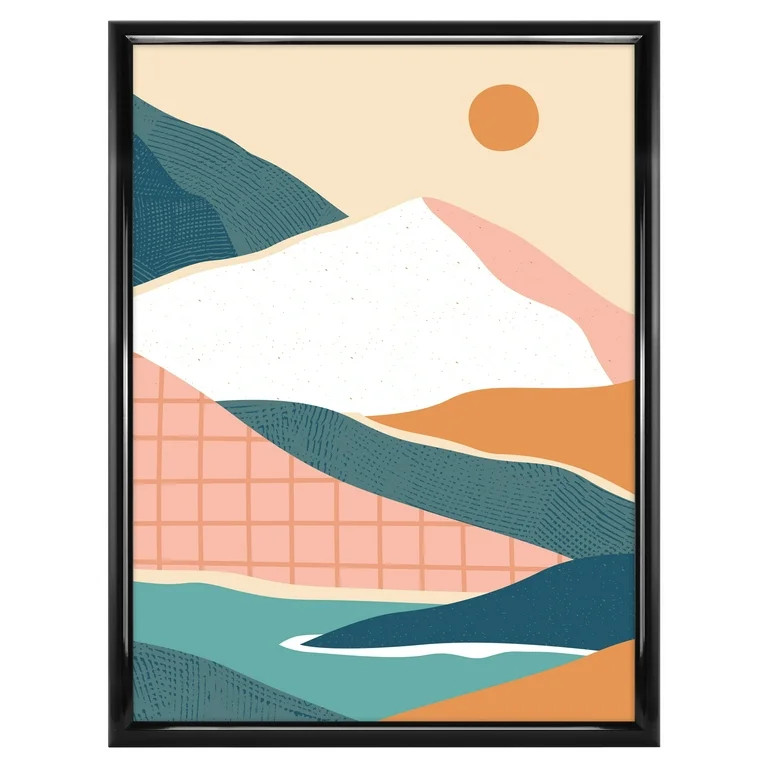 Mainstays 18x24 Rounded Black Poster Frame - Walmart.com | Walmart (US)