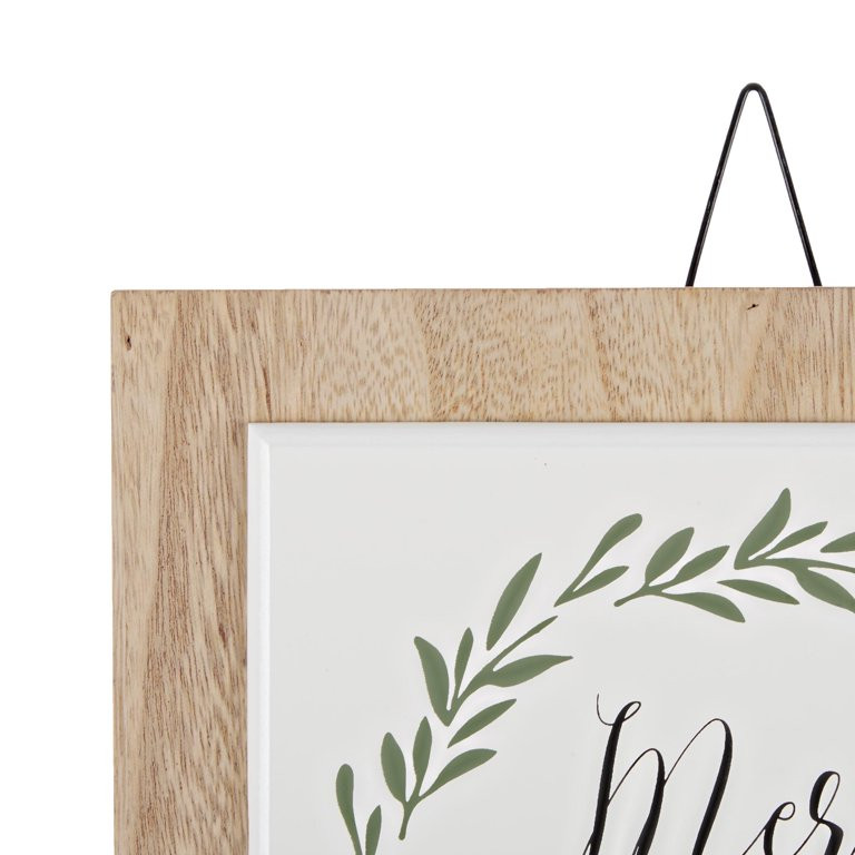 Holiday Time Merry Christmas Wall Sign, 10" | Walmart (US)