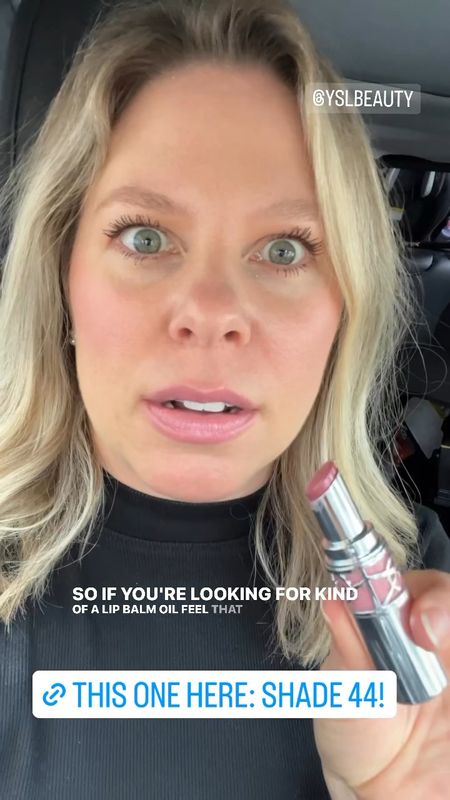 Love this new lip oil balm from YSL! Using shade 44. 

#LTKfindsunder50 #LTKbeauty #LTKVideo