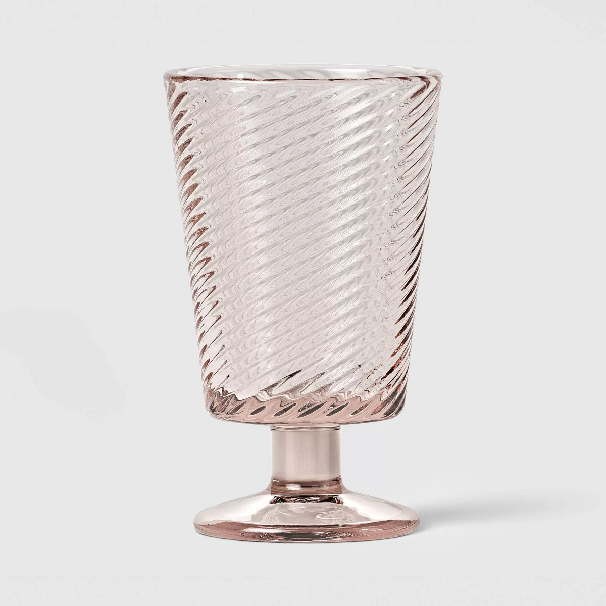 8.1 fl oz Swirl Petal Wine Glass Pink - Threshold™ | Target
