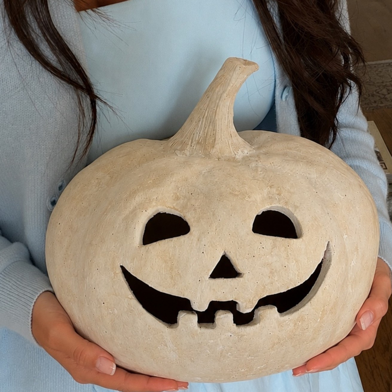 Not me casually “just browsing” Halloween decor in the middle of summer 👻🎃 And somehow these cute little beige terracotta jack-o’-lanterns followed me home because spooky season girls know… if you wait, the good stuff is gone. Comes in two other colors and so many different sizes and shapes!

Halloween, decor, decorating for Halloween, spooky season, pumpkin, fall, seasonal, sale, pottery barn

#LTKSeasonal #LTKHome #LTKU