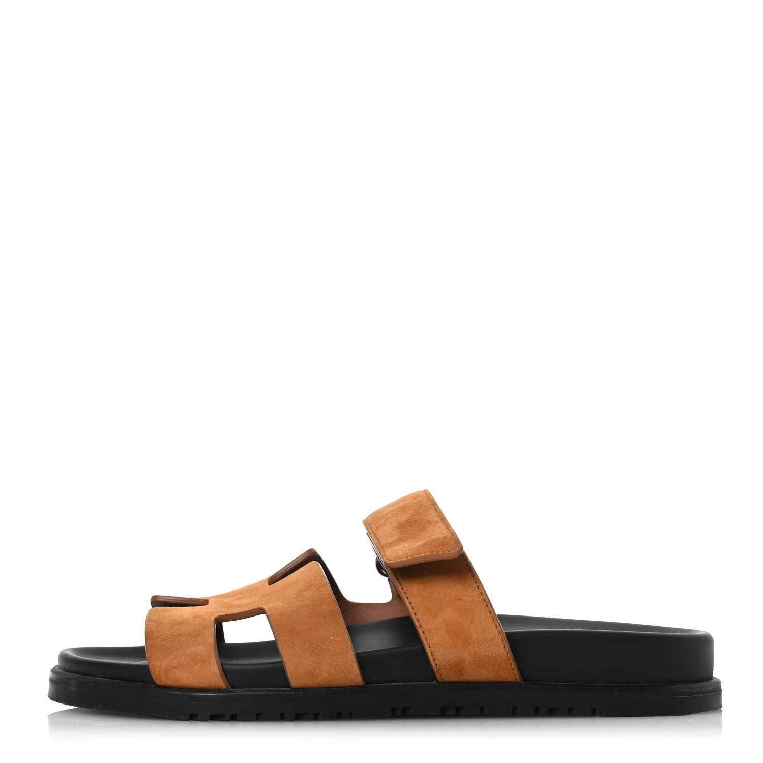 Suede Goatskin Womens Chypre Sandals 38 Naturel | FASHIONPHILE (US)