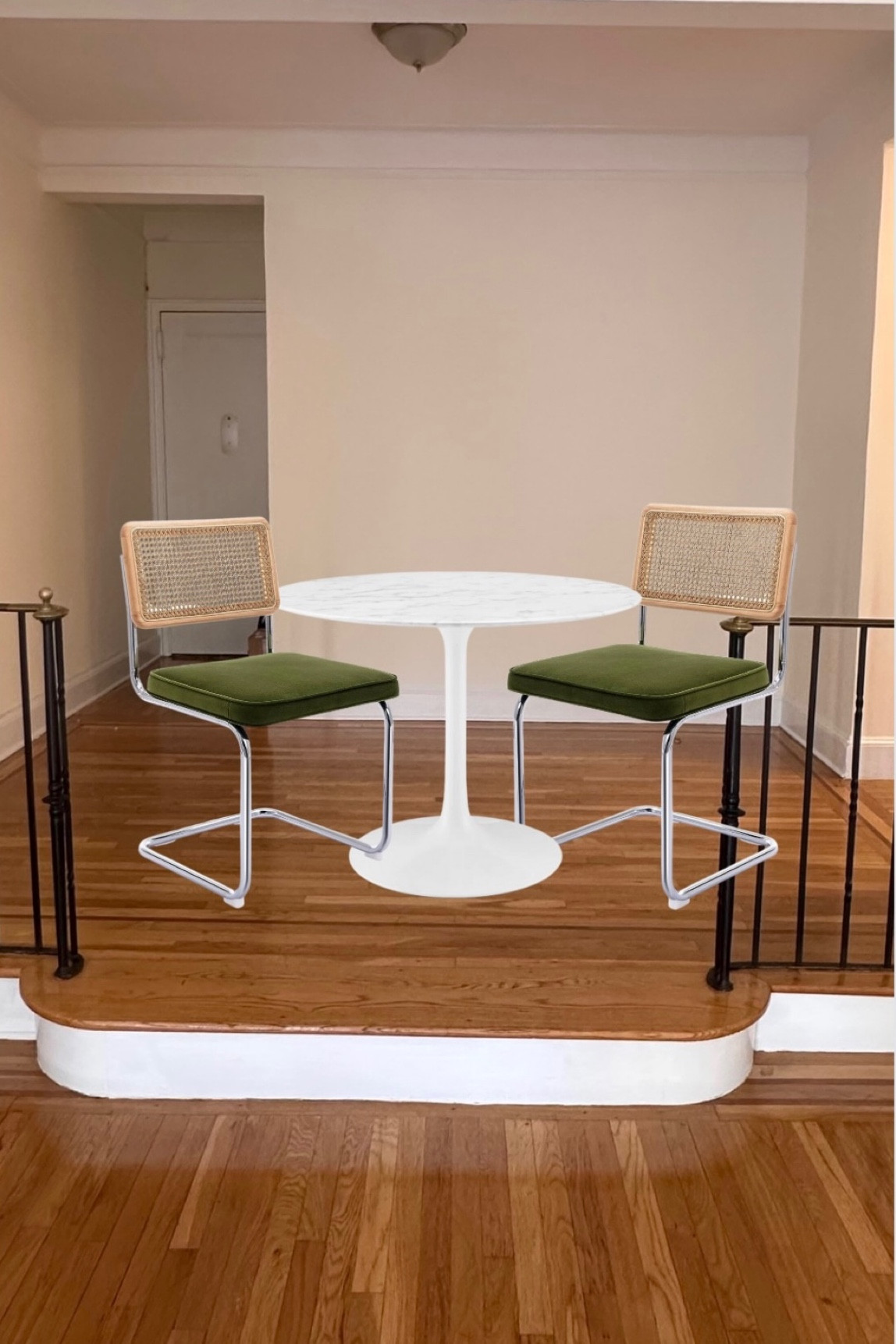 Dining room table set up for the apartment. 


#LTKhome