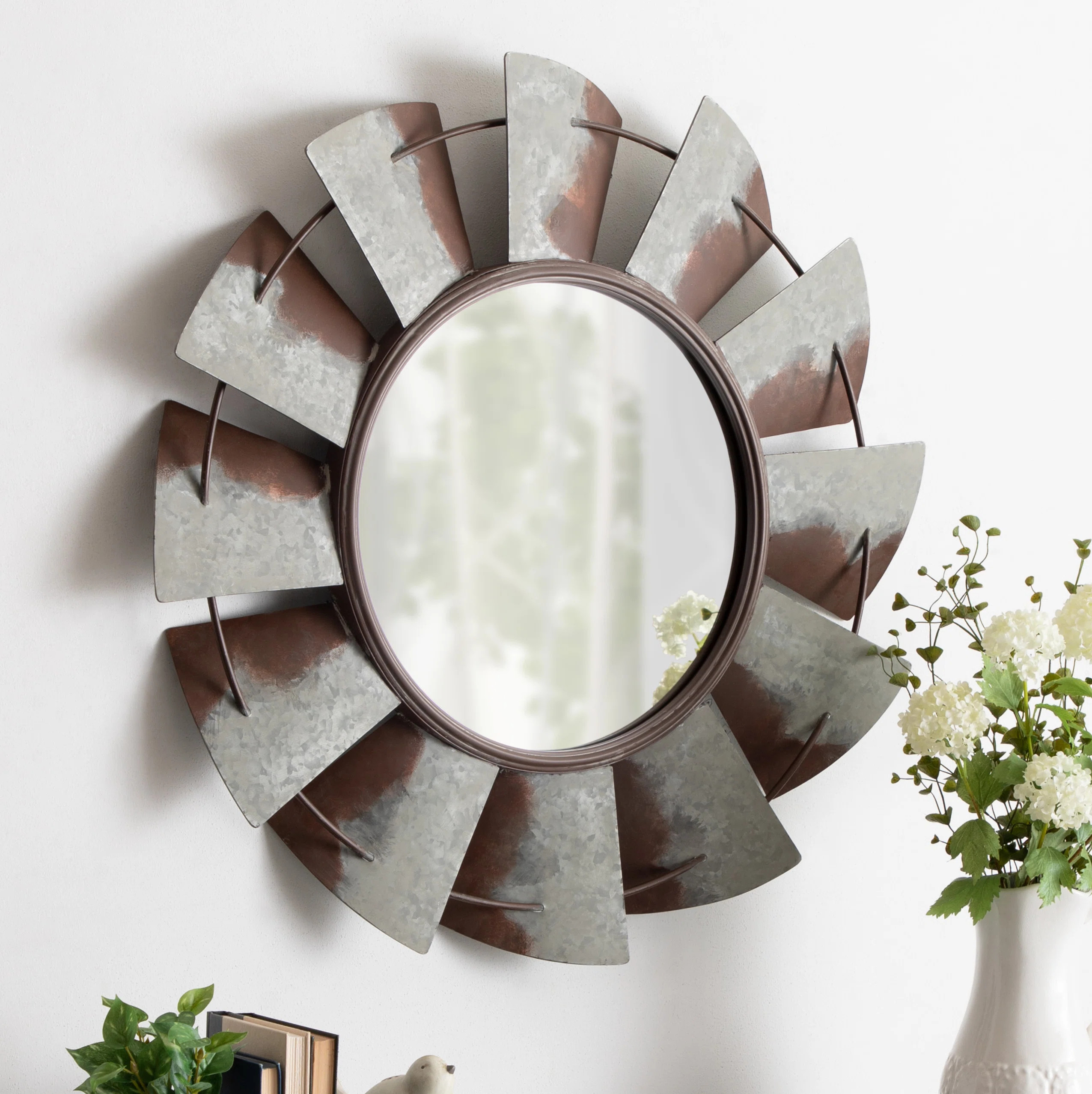 Bellair Metal Flat Mirror | Wayfair North America