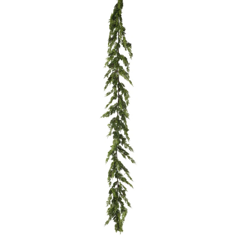 10' Real Touch Cedar Garland | Wayfair North America