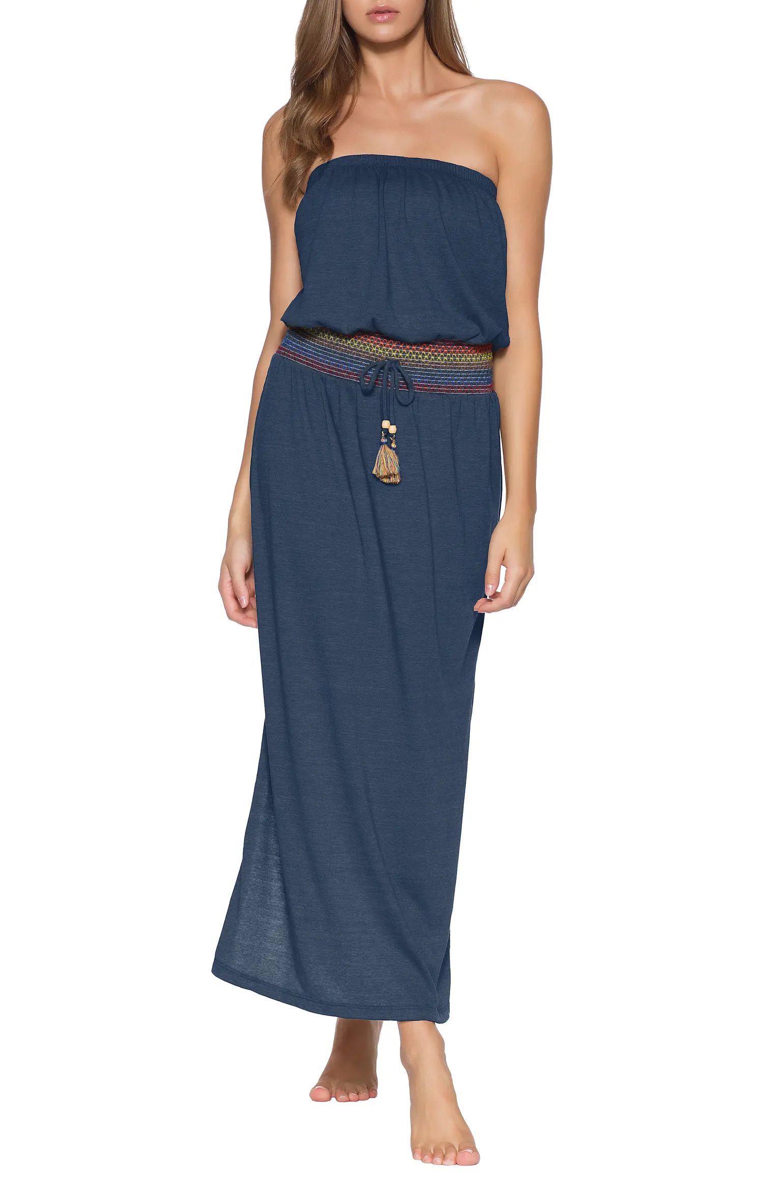 Sunset Smocked Cover-Up Maxi Dress | Nordstrom