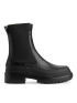 Chunky-Sole Leather Boots | ARKET (US&UK)