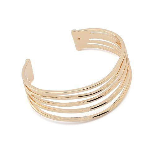 Robert Lee Morris Soho Women's Layered Wire Cuff Bracelet | Amazon (US)