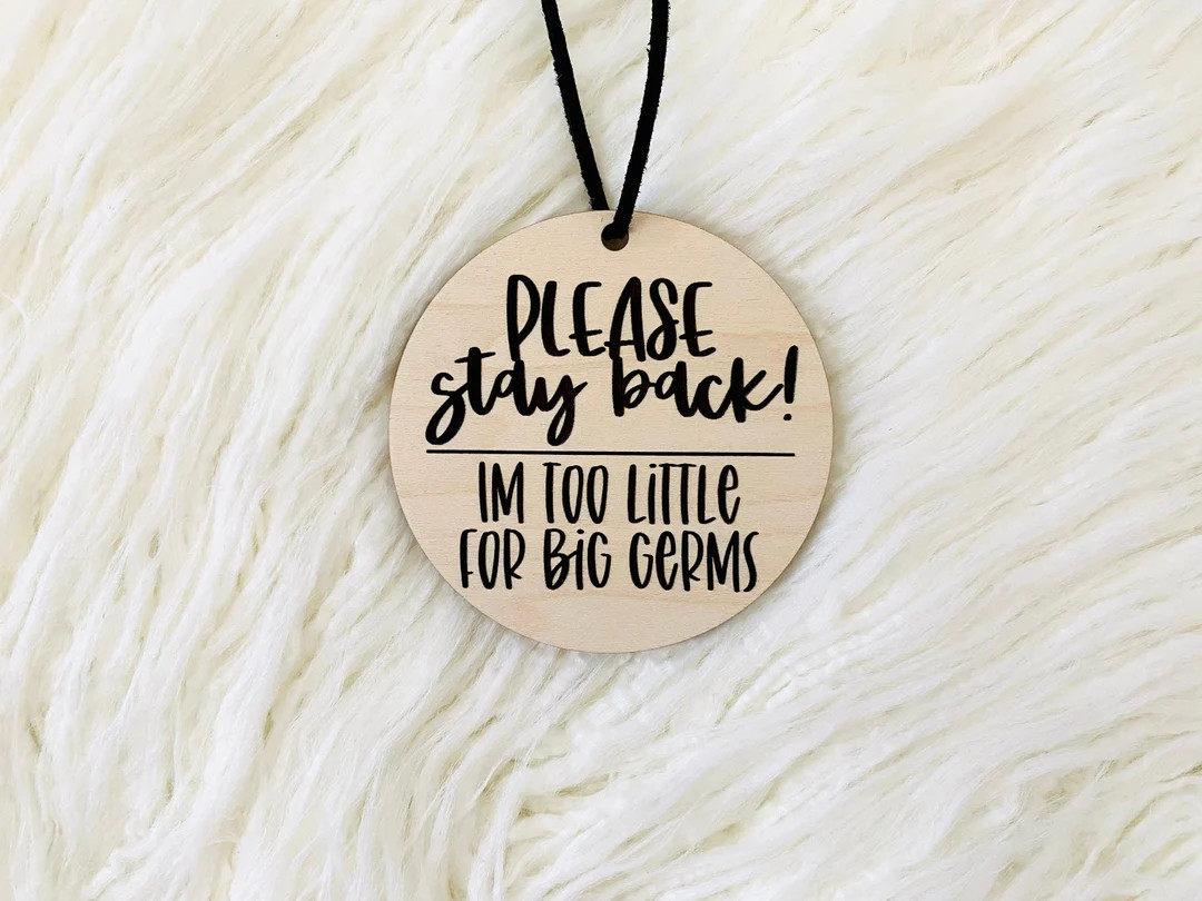 Don't touch baby sign, Baby germs sign, no touching baby sign, do not touch tag, new Parents gift... | Etsy (US)