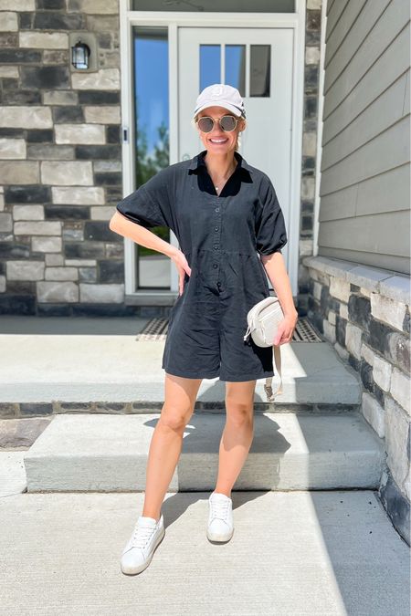 What I wore! Real-life mom outfit. 
Romper- small

#LTKSeasonal #LTKstyletip #LTKfindsunder100