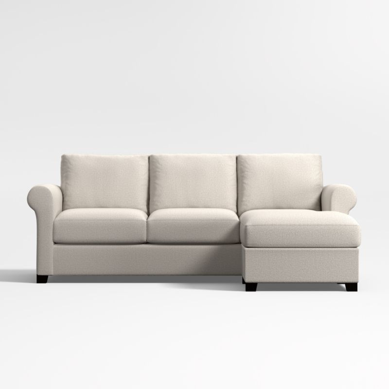 Benicia Roll-Arm Lounger Sofa + Reviews | Crate & Barrel | Crate & Barrel