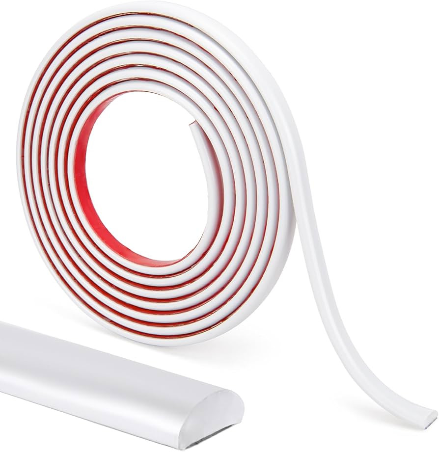 LONGKING 10 ft Peel and Stick Trim, Molding Trim for Walls, Edges, Borders, Backsplash Tiles, Fle... | Amazon (US)