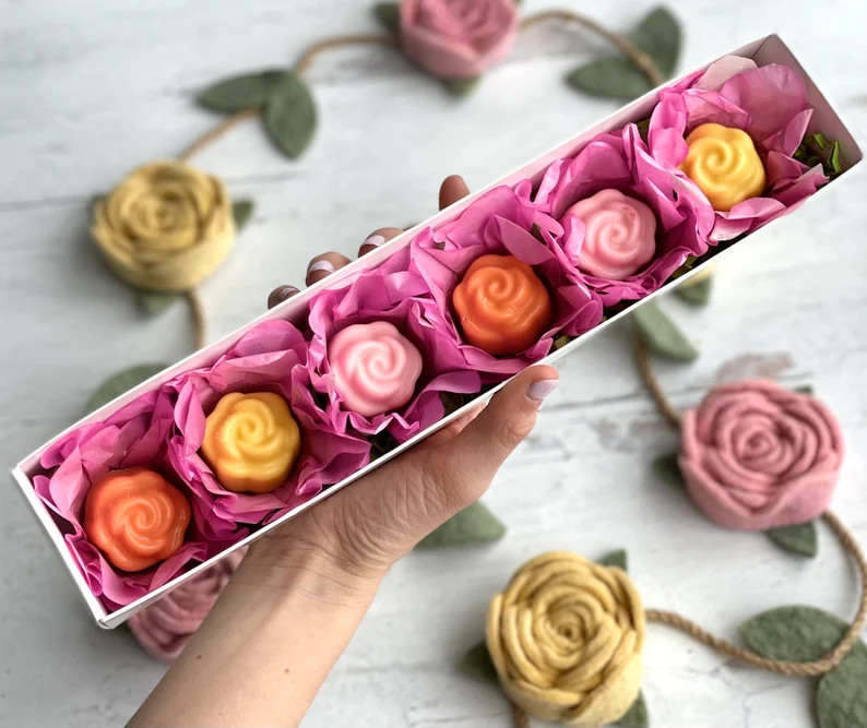 Set of 6 Rose Chocolate Covered Mini Oreos Mother's Day | Etsy | Etsy (US)