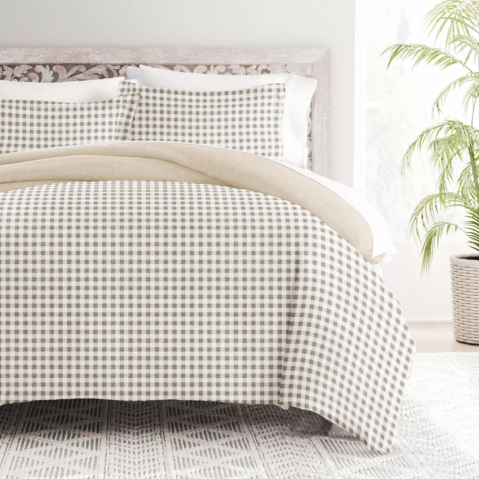 Home Collection Ultra Soft Reversible Patterned Duvet Cover Set | Kohl's