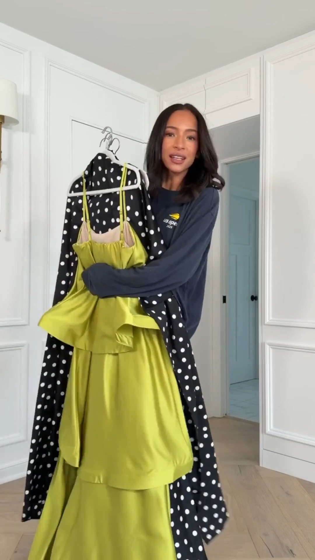 Summer wedding guest dress 💛 This color is perfect for late summer and early fall weddings! Wearing size Small chartreuse maxi dress 

event dress, wedding guest dress, cocktail dress, black tie dress, wedding guest dress summer, summer dresses

#LTKWedding
