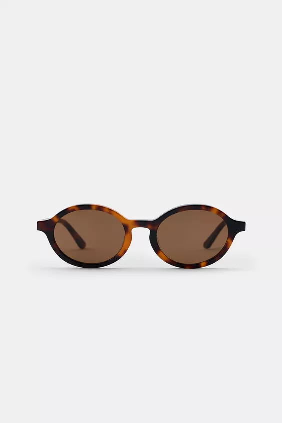 OVAL PLASTIC SUNGLASSES | Zara Canada