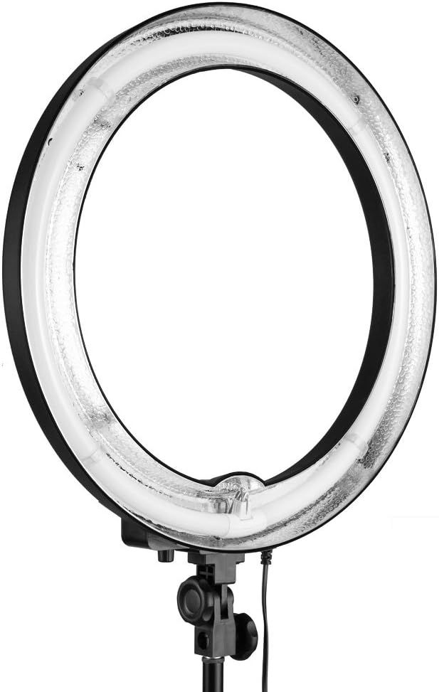 Neewer 18"Outer 14"Inner Un-dimmable Fluorescent Ring Light -75W 5500K  for Portrait Photography,... | Amazon (US)