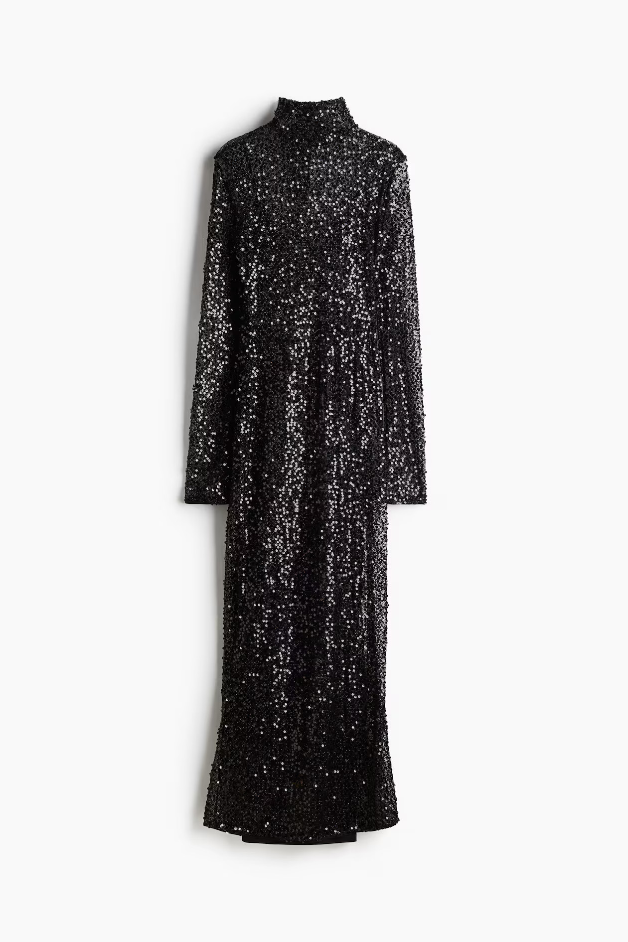 Long sequined net dress | H&M (UK, MY, IN, SG, PH, TW, HK)