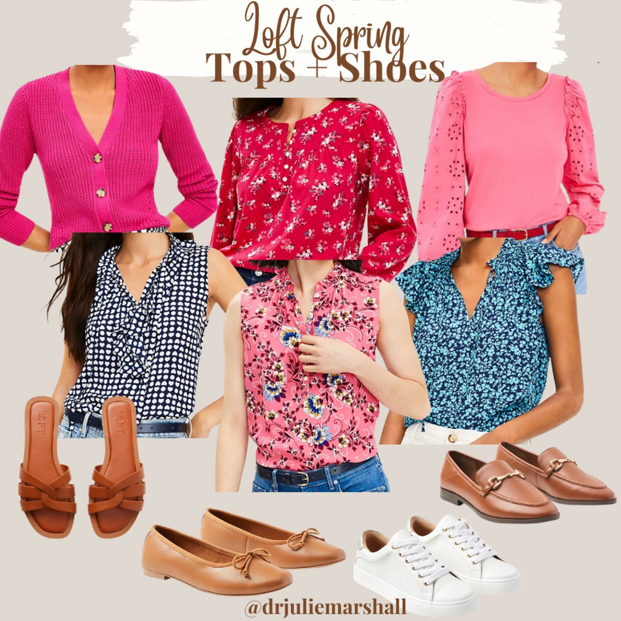 Spring is the perfect time for all the floral prints! I love all these spring tops and shoes from Loft this year! Check them out! #loftfashion #springfinds

#LTKstyletip #LTKshoecrush #LTKSeasonal