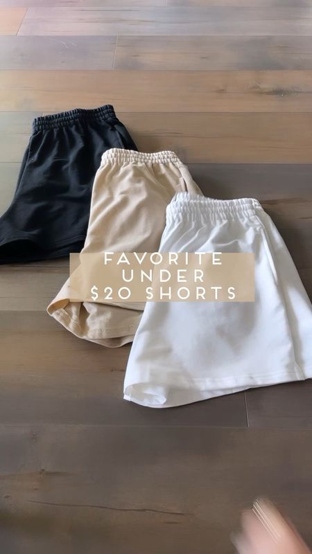 Amazon fashion amazon finds sweatshirt shorts on sale for under $20 I wear a medium (5’2 1/2 135 lbs) weekend casual outfit sports weekend outfit

#LTKunder50