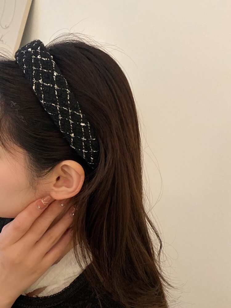 Plaid Pattern Headband | SHEIN