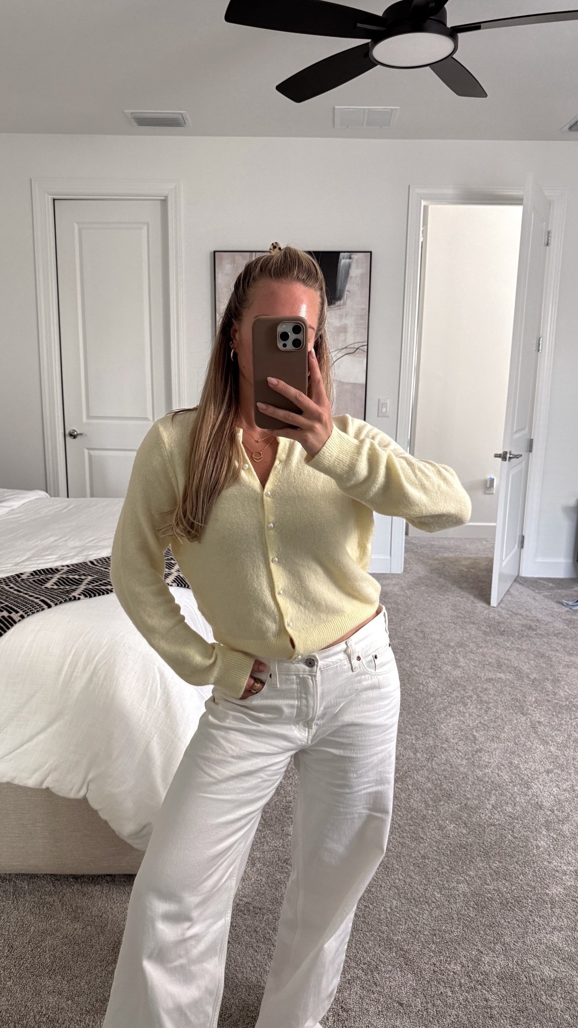 Casual work from home OOTD 