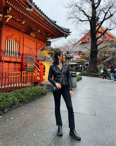 Japan travel/rainy day spring outfit

Last day my favorite Madewell leather jacket is 25% off for Insiders (free to sign up) - wearing xs 

#LTKsalealert #LTKstyletip #LTKtravel