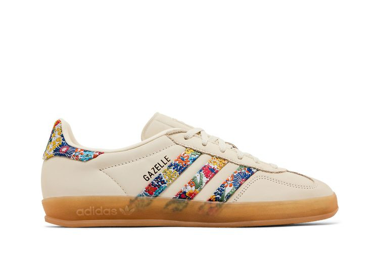 Buy Liberty London x Wmns Gazelle Indoor 'Floral Embroidery - Off White' - JH7370 | GOAT | GOAT