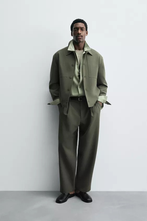 BOXY FIT OVERSHIRT | Zara US