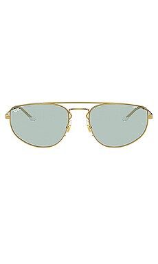Ray-Ban RB3668 in Shiny Gold & Green Photochromic from Revolve.com | Revolve Clothing (Global)