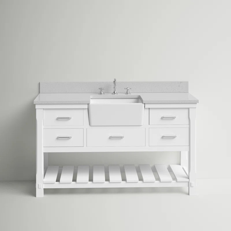 Emilee 60" Single Bathroom Vanity Set | Wayfair North America